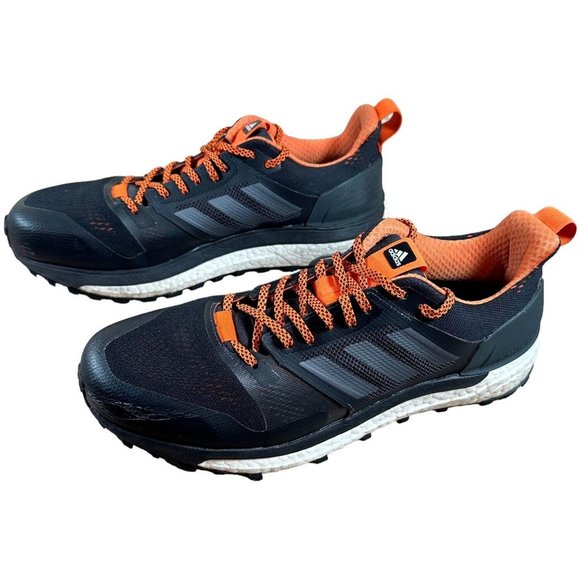 Adidas CG4025 Supernova Boost Trail Running Shoes Mens Size 12 - Black Carbon - Picture 2 of 13